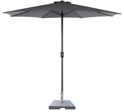 Discount Sunlife Parasollfot Freetown 50 x 50 x 6 cm grå granitt - ®