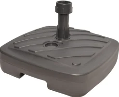 Clearance Parasollfot grå plast 12 liter
