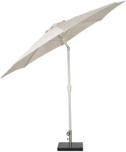 Clearance Sunlife Parasoll Nevada grå m/sveiv & tilt Ø 300 cm - ® Sandgrå