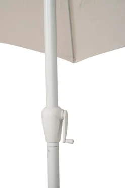 Clearance Sunlife Parasoll Nevada grå m/sveiv & tilt Ø 300 cm - ® Sandgrå