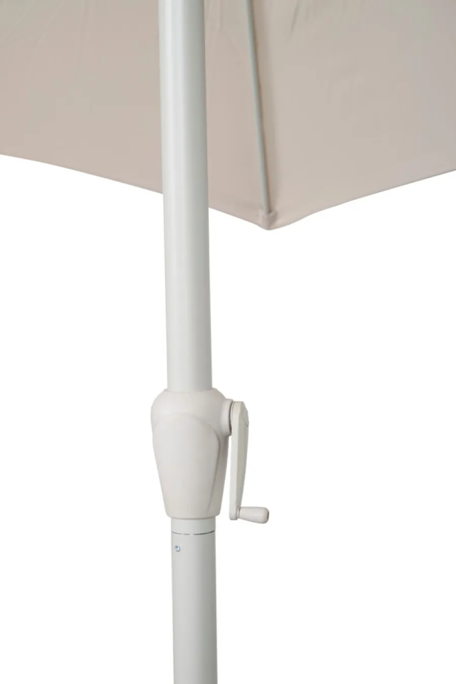 Clearance Sunlife Parasoll Nevada grå m/sveiv & tilt Ø 300 cm - ® Sandgrå
