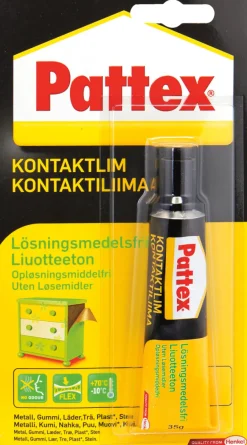Clearance Pattex kontaktlim løsemiddelfri 35 gram