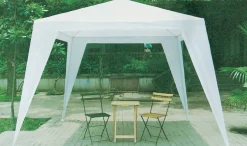 Sale Sunlife Paviljong Lido 3x3 m metall og hvit PE - ®
