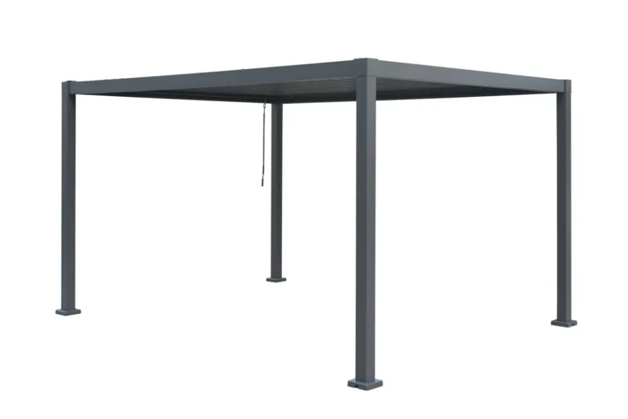 Outlet Outfit Pergola 3 x 4 meter aluminium -