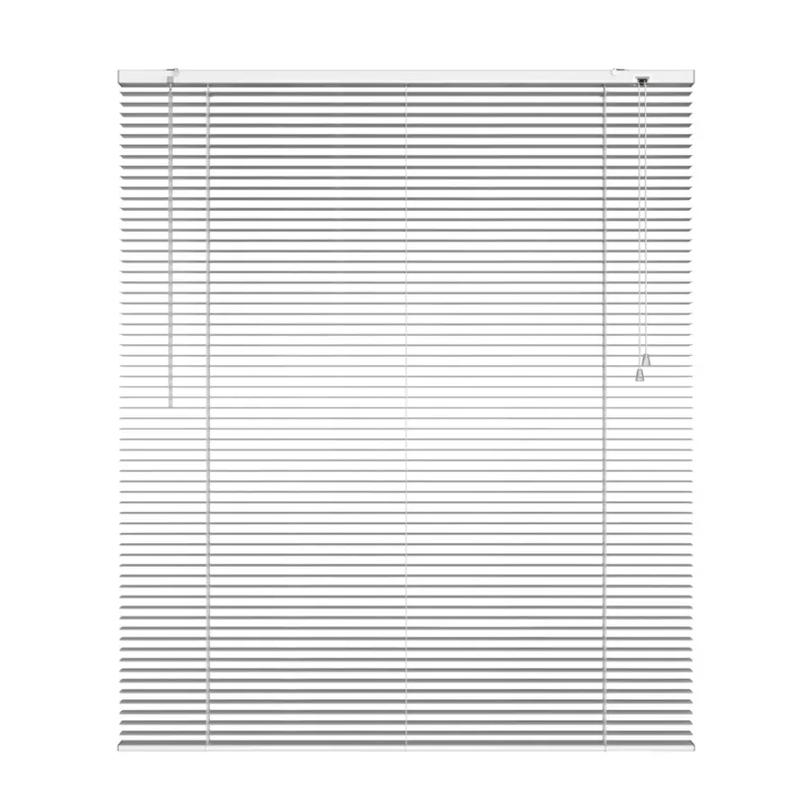 Persienne aluminium 120 x 130 cm Hvit