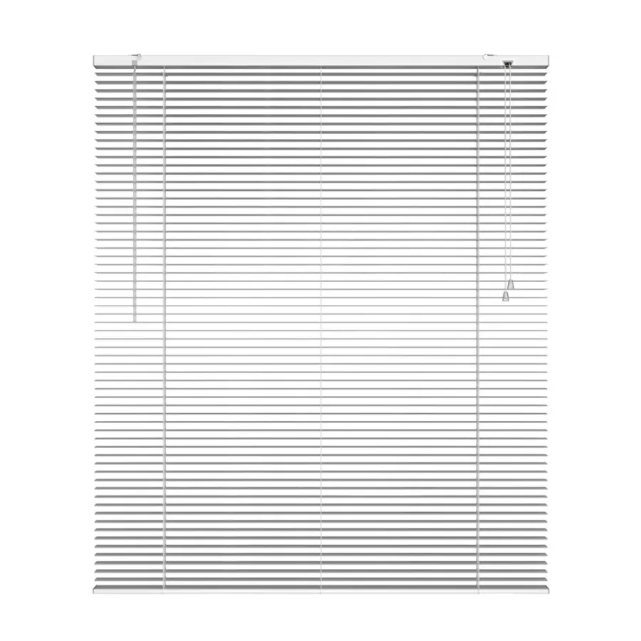 Persienne aluminium 80 x 130 cm Hvit