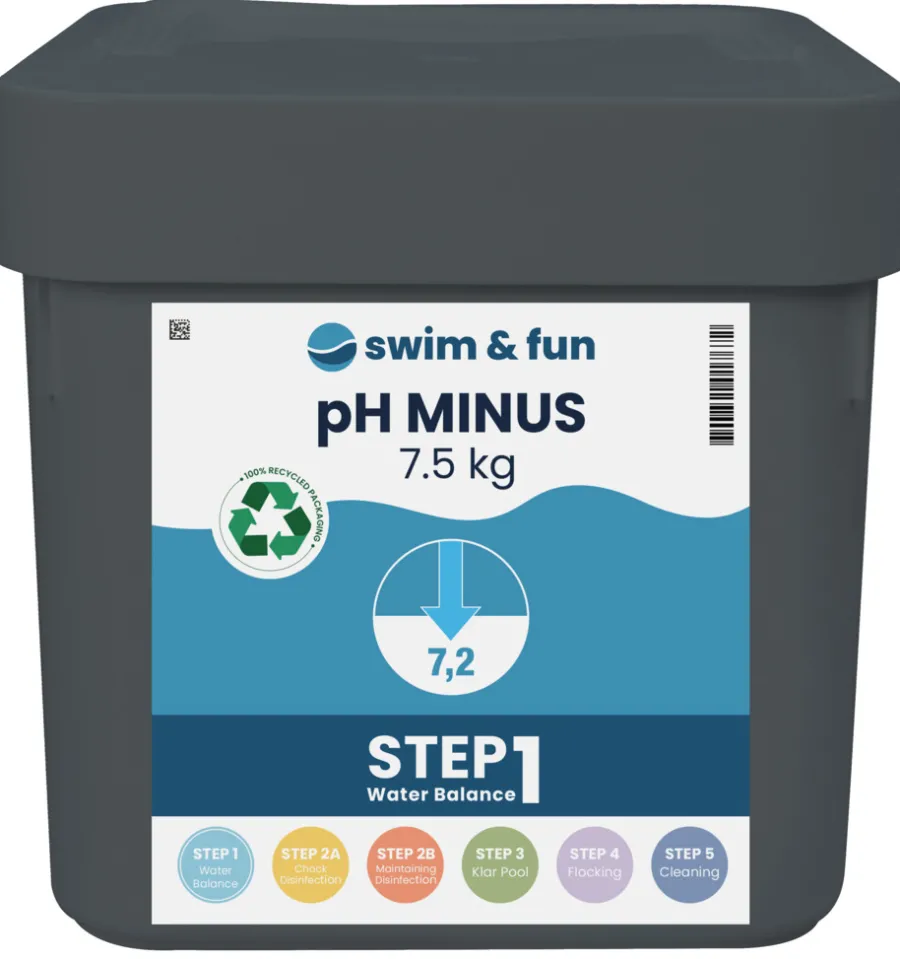 Online Swim & Fun pH-Minus granulat 7,5 kg -