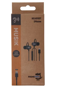 Outlet PhoneFood headset med lightning stikk