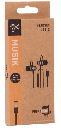 Discount PhoneFood headset med USB-C