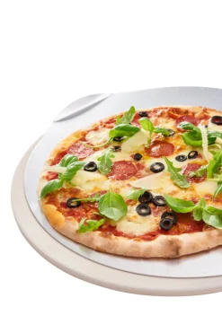 Grillexpert Pizzastein Ø38 cm med alubakeplate -