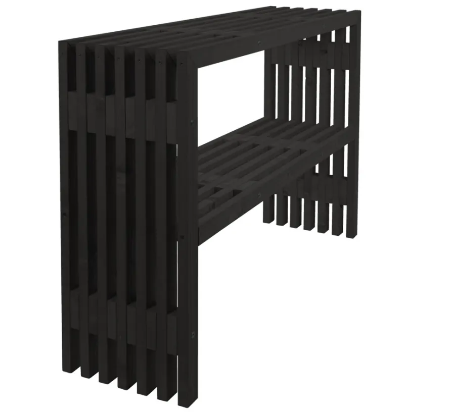 Discount Plantebord 115 × 32 × 80 cm Svart