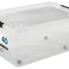 Best Plast1 oppbevaringsboks m/lokk klar - BoxOne 40
