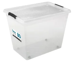 Clearance Plast1 plastboks m/lokk klar - BoxOne 80