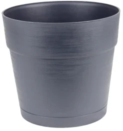 Discount Scan-Pot Plastpotte Ø20 cm Svart