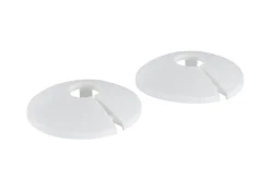 Hot Plastrosett 15 mm hvit - 2 stk.