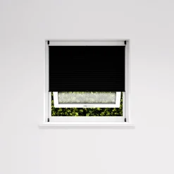 Clearance Plisségardin Touch Up & Down 120 x 130 cm Svart