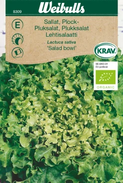 Outlet Weibulls Plukksalat økologisk - Salad Bowl
