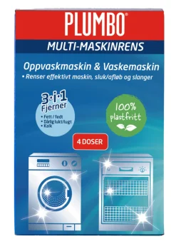 Hot Plumbo Multi-Maskinrens 4 poser
