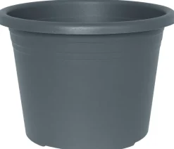 New Potte Cylindro plast Ø16 cm Grå