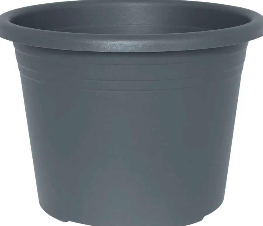 Sale Potte Cylindro plast Ø35 cm Grå