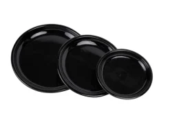 Scan-Pot Pottefat blank svart Ø31 cm