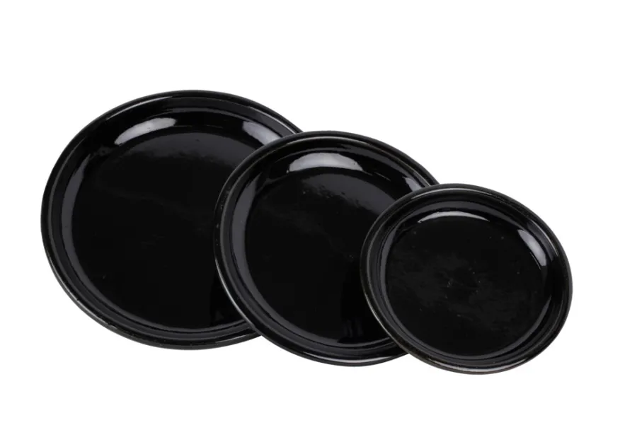 Best Scan-Pot Pottefat blank svart Ø21 cm