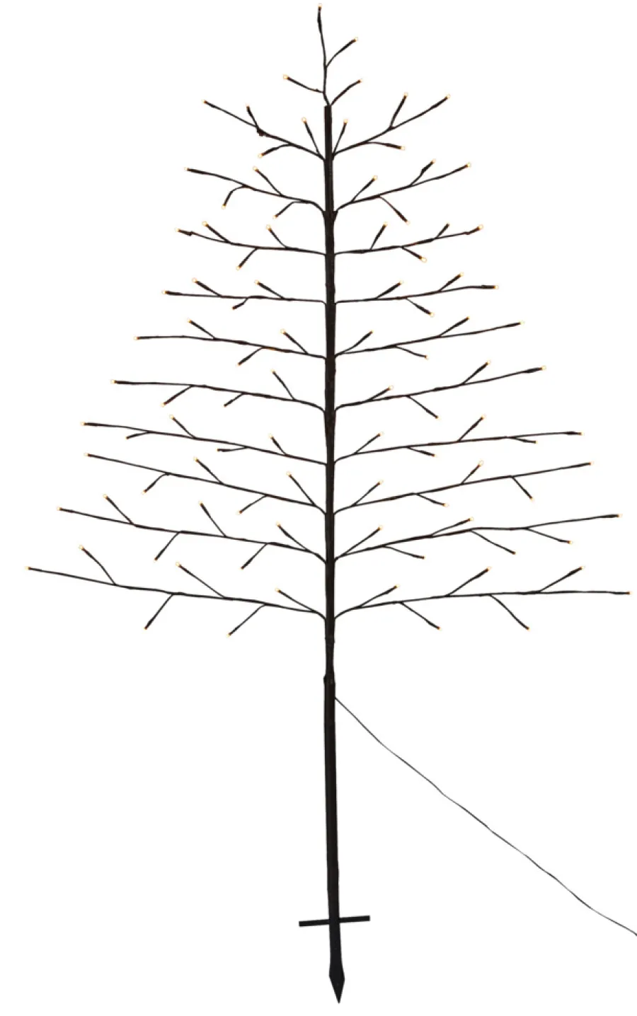 New Stemning Pyntetre med 96 LED-pærer H150 cm