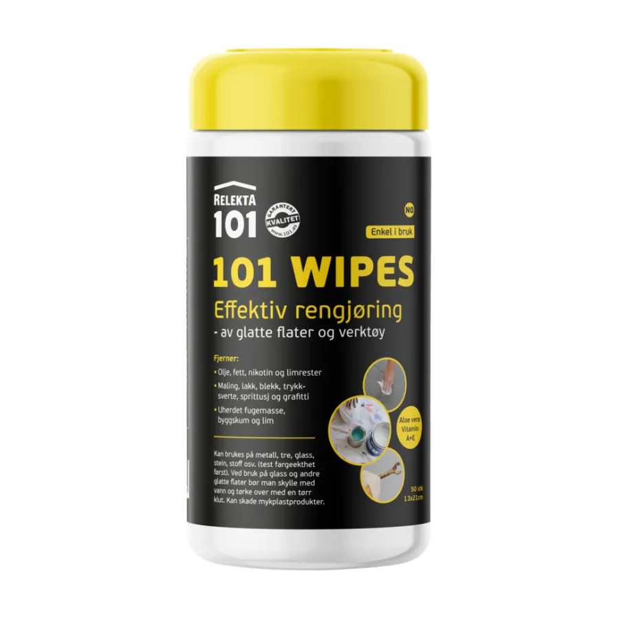 Clearance 101 Rengjøringskluter Wipes