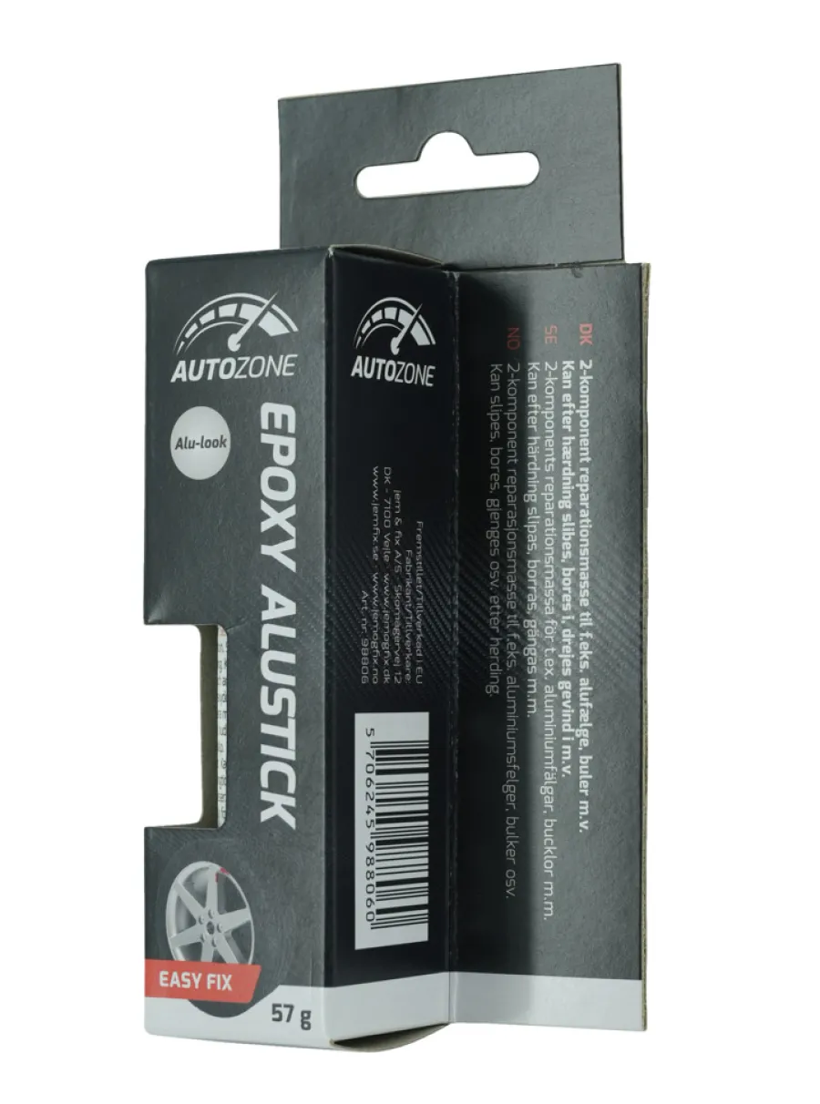 Hot Autozone Reparasjonsstift epoxy/aluminium –