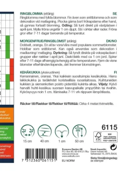 Sale Weibulls Ringblomst "Orange" Oransje