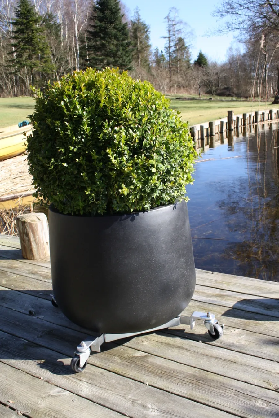 Discount Garden Rullevogn til parasollfot og krukker - ®