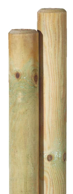 Clearance Rund stolpe Ø 7 x 240 cm