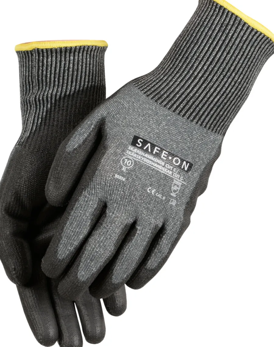 Hot Safe-On hansker Cut C kuttbestandig