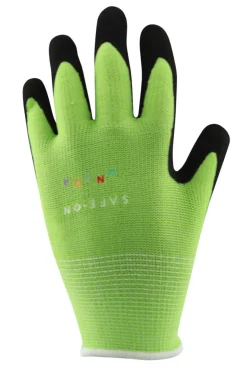 Discount Safe-On Junior hansker 4-6 år Grønn