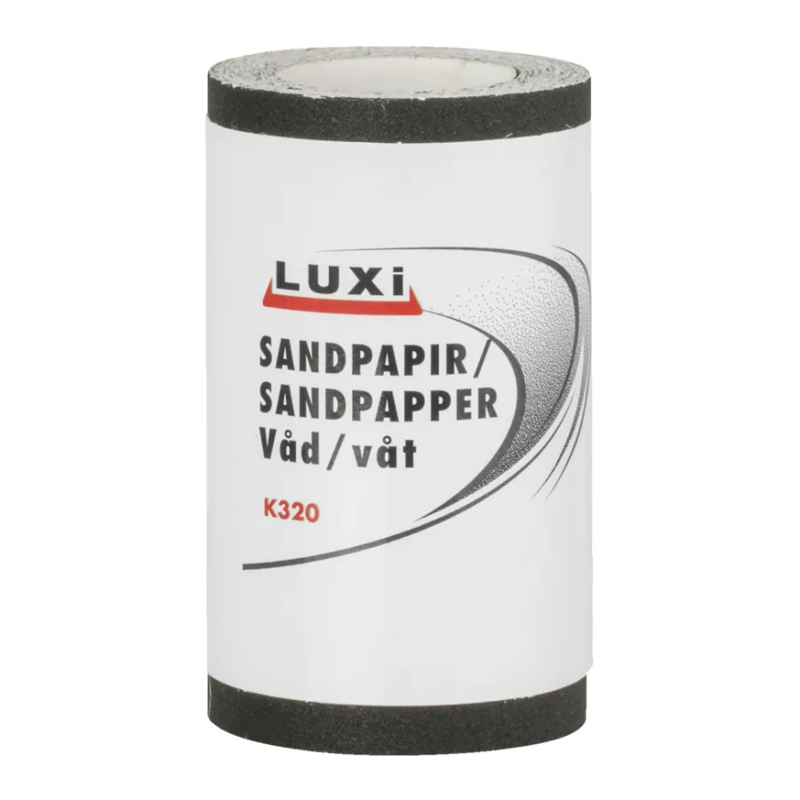 Luxi Sandpapir våt korn 320 - 93 mm x 5 meter