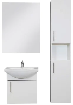 Clearance REN Servantskap Basic hvit NR2 med 1 dør -