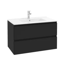 New REN Servantskap Deluxe 80 cm - matt svart