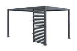 Sale Outfit Sidepanel med justerbare lameller til pergola 4 meter -