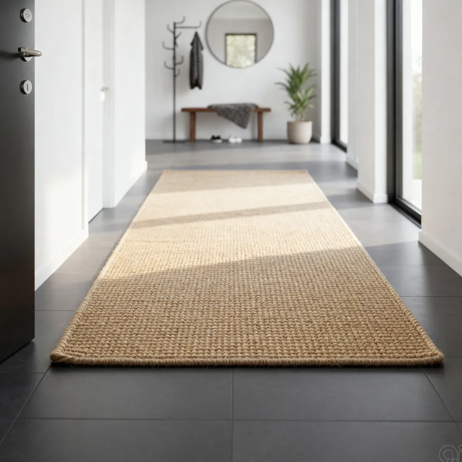 Outlet Sisal teppe 70 x 140 cm Natur