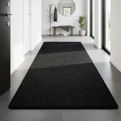 New Sisalteppe 70 x 140 cm Svart