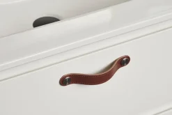 Online Skinnhåndtak 12,8 cm 2-pk. Brun