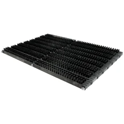 Skrapematte 60 x 40 cm Svart