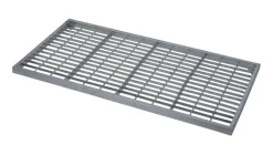 Hot Skraperist galvanisert stål 80 x 40 cm