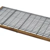 Hot Skraperist stål m/trekant 80 x 40 cm