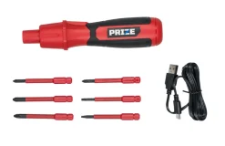 Online PRIZE Skrumaskinsett VDE akku 4 V –