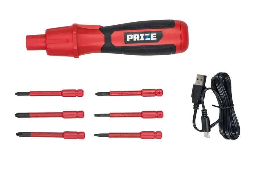 Online PRIZE Skrumaskinsett VDE akku 4 V –