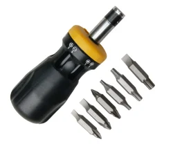 Hot Millarco Skrutrekker m/skralle og bits 12-i-1
