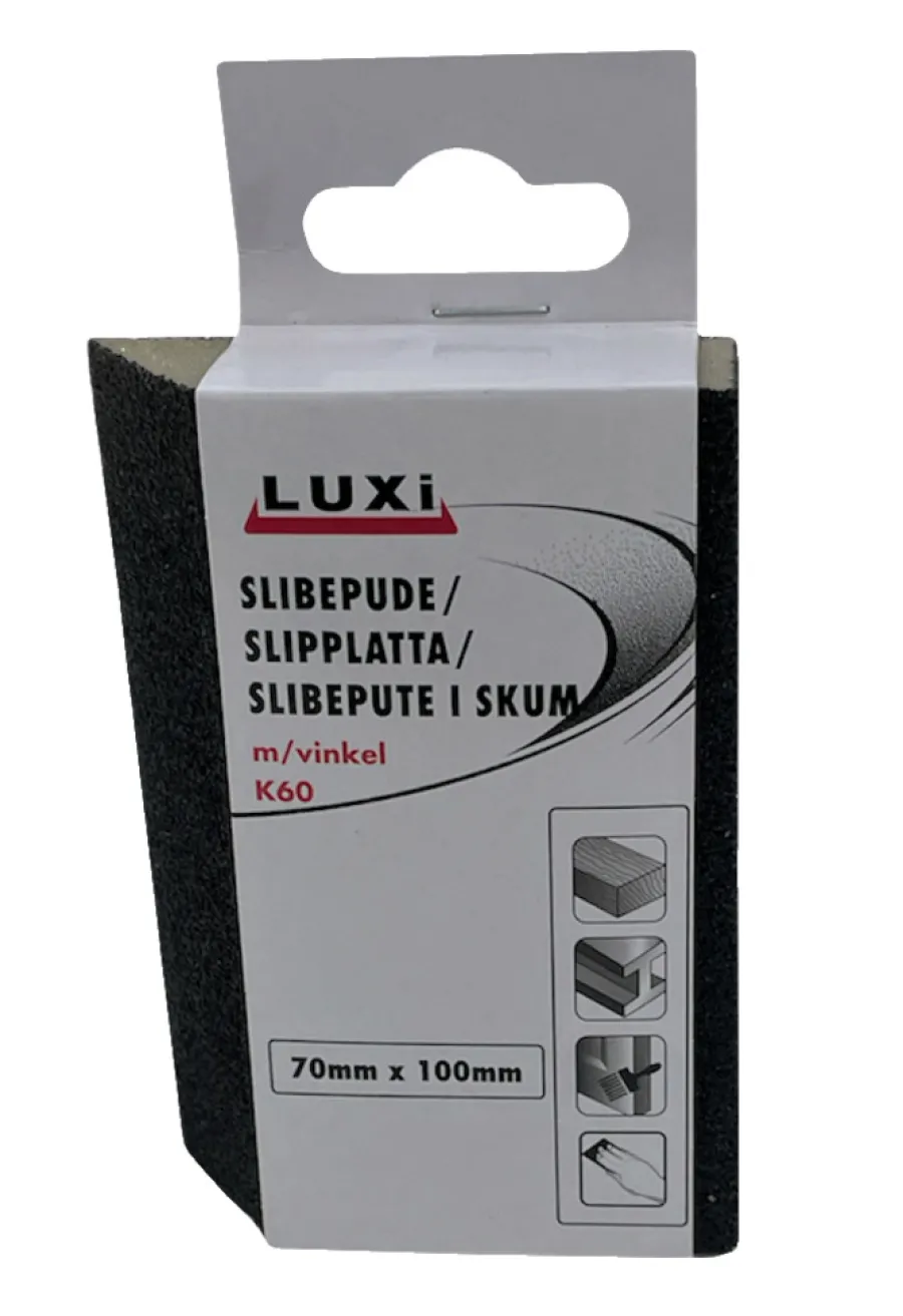 Hot Luxi Slipesvamp m/vinkel korn 60, 70 x 100 mm -