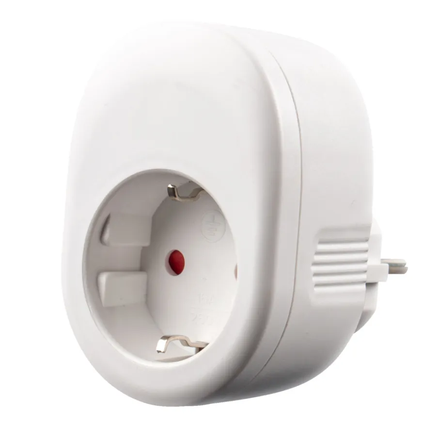 Online Elworks Smart uttak WiFi hvit m/jord
