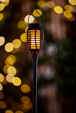 Outlet Garden Solar 3-i-1 flammefakler LED 50 cm 3-pk. - ® Svart